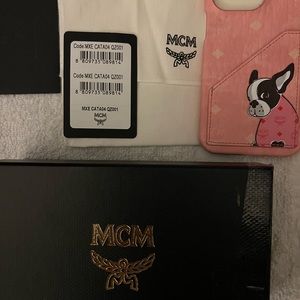 COPY - MCM iPhone 13 Pro phone case new with tag and box. Perfect for valentine…